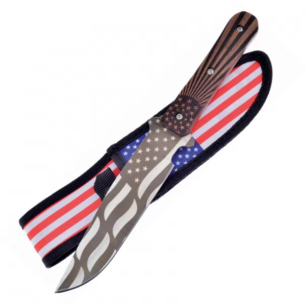 Frost Cutlery American Flag Bowie knives FFC582
