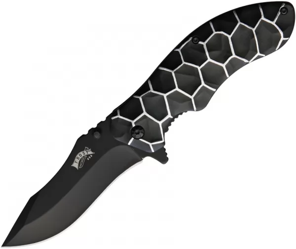 Frost Cutlery Matrix Linerlock A-O Black knives FFC60B