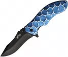 Frost Cutlery Matrix Linerlock A/O Blue - FFC60BL