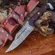FH Knives Damascus Bowie FHKCPBW001