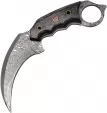 FH Knives Damascus Karambit Black - FHKKMBT002