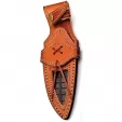 FH Knives Fixed Blade Damascus Blue FHKMLK003