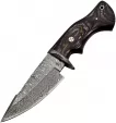 FH Knives Fixed Blade Damascus Gray - FHKMLK004