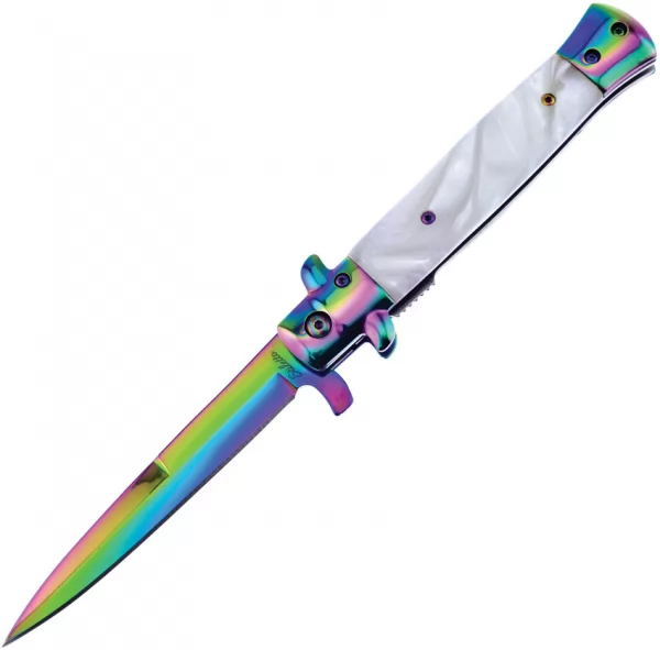 Frost Cutlery Italian Stiletto Milano A-O knives FISM001CIRB