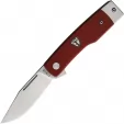 FINCH Hatfield Linerlock Red Micarta - FKCHT404
