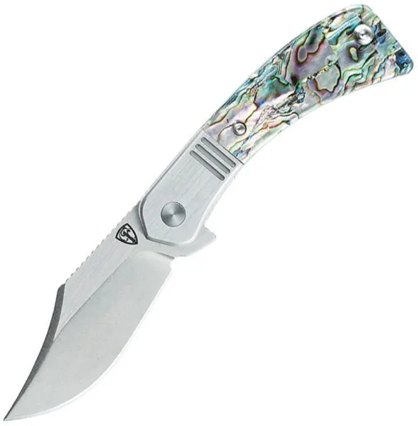 FINCH Snub Nose Framelock Abalone FKCSN600