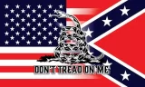 Flags USA & Confederate Flag - FLAG7285