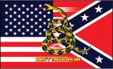 Flags USA & Confederate Flag - FLAG7302