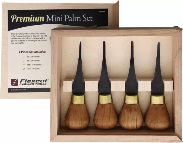 Flexcut Premium Mini-Palm Set FLEXFRP604