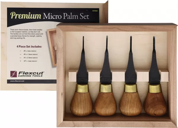 Flexcut Premium Micro-Palm Set FLEXFRP804