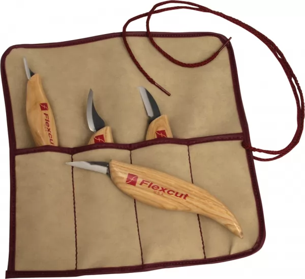 Flexcut Carving Knife Set 4 Piece FLEXKN100