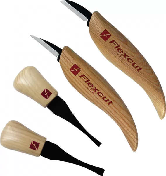 Flexcut Beginner Palm and Knife Set FLEXKN600