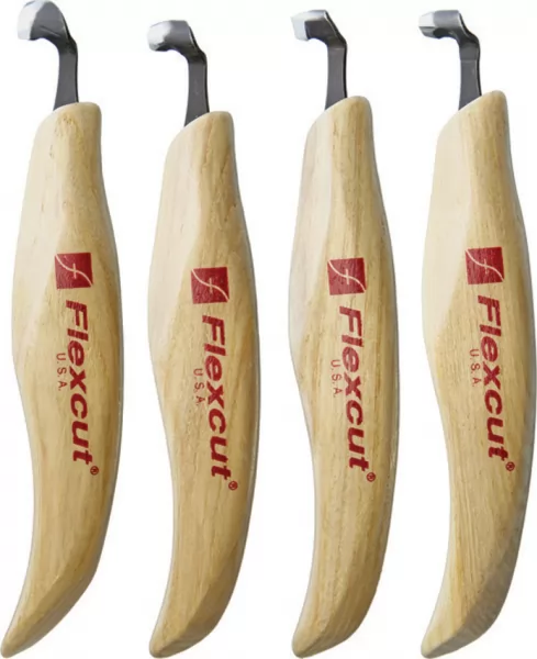 Flexcut Left-Handed Four Piece Scorp FLEXKNL150