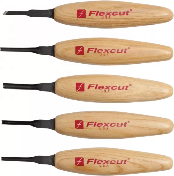Flexcut Mixed Profile Micro Tool Set FLEXMT930