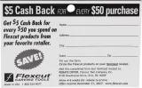 Flexcut Cash Back Rebate Pad - FLEXREBATE