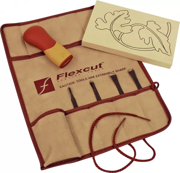 Flexcut Five Piece Craft Carver Set FLEXSK106