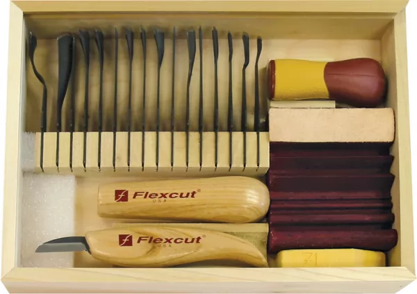 Flexcut Deluxe Starter Carving Set FLEXSK108