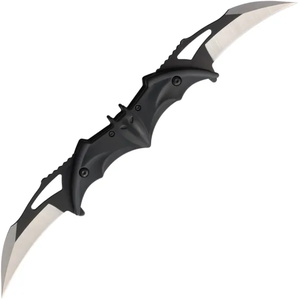 Falcon Bat Dual Linerlock A-O Black FLNFD1097BK