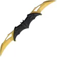 Falcon Bat Dual Linerlock A/O Black - FLNFD1097GD