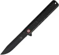 Falcon Linerlock A/O Aluminum Black - FLNKS1312BK