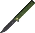 Falcon Linerlock A/O Aluminum Green - FLNKS1312GN