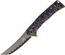 Falcon Linerlock A/O Blue/Red - FLNKS24201
