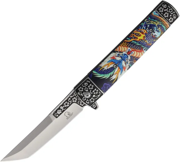 Falcon Linerlock A-O Tanto Dragon FLNKS2538DG