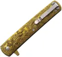 Falcon Dragon Linerlock A-O Gold FLNKS3024GD