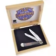Frost Cutlery LSU Champions Trapper knives FLSU19108BH