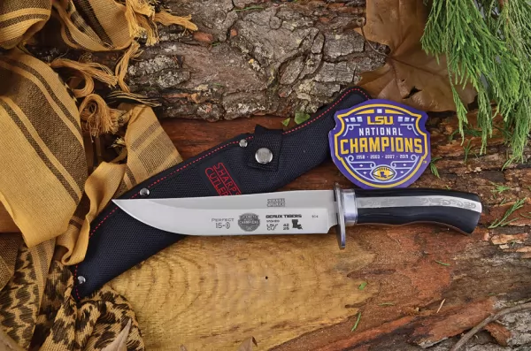 Frost Cutlery LSU Champions Bowie knives FLSU19SHP6