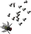 Flytanium Taggedout Screw Set Ti FLY1214S