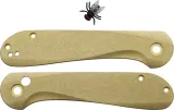 Flytanium Button Lock Elementum Brass FLY1258