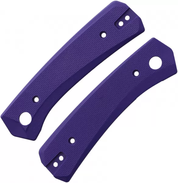 Flytanium Lander Handle Scales Purp G10 FLY1303DP