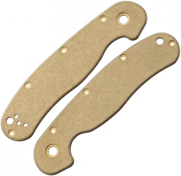 Flytanium RAT 2 Handle Scales Brass FLY423