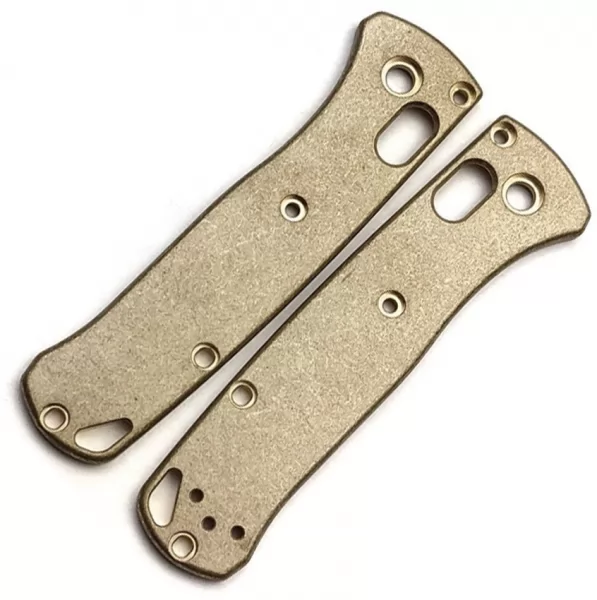 Flytanium Bugout Handle Scales Brass FLY527
