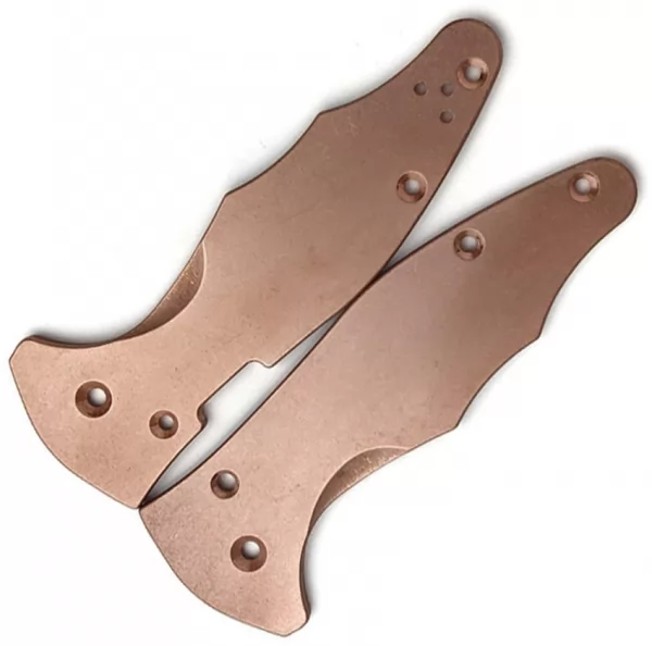 Flytanium Yojimbo 2 Handle Scales Copper FLY630