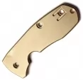 Flytanium Techno 2 Handle Scales Brass - FLY659