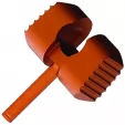 Flytanium Manix 2 Ball Cage Lock Orange FLY755O