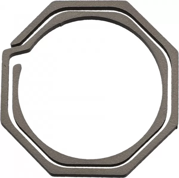 Flytanium Ti Octagonal Keyring FLY820