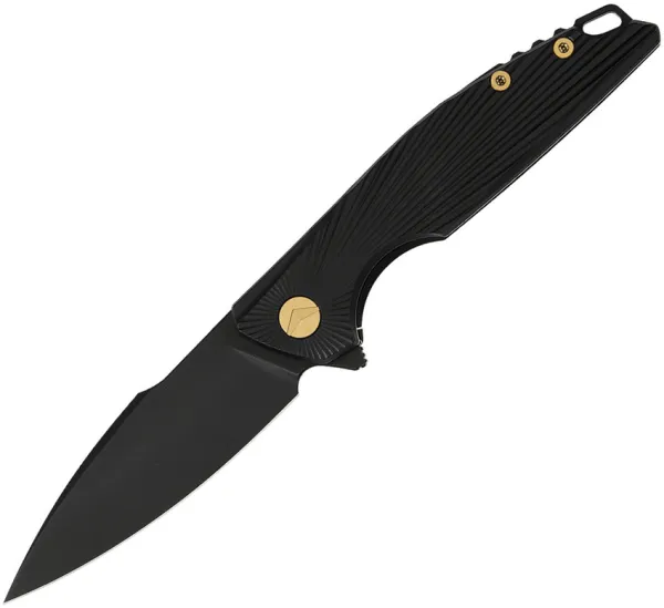 FerraMonster Aurora Rays Framelock Ti Black FMR23002C