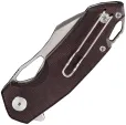 FerraMonster Glideman Linerlock Micarta Red FMR23003CPB