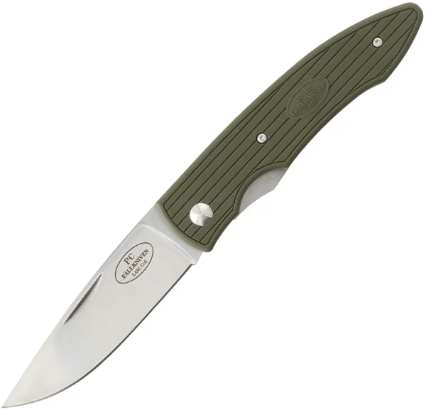 Fallkniven PC Linerlock Green knives FNPCMG
