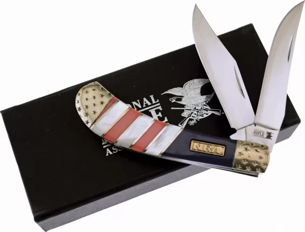 Frost Cutlery NRA Saddlehorn knives FNRA528RWB