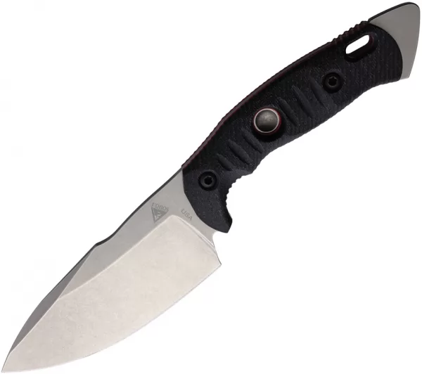 Fobos Knives Alaris Fixed Blade Black-Red FOB034