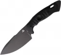 Fobos Knives Alaris Fixed Blade Black/Grn - FOB037