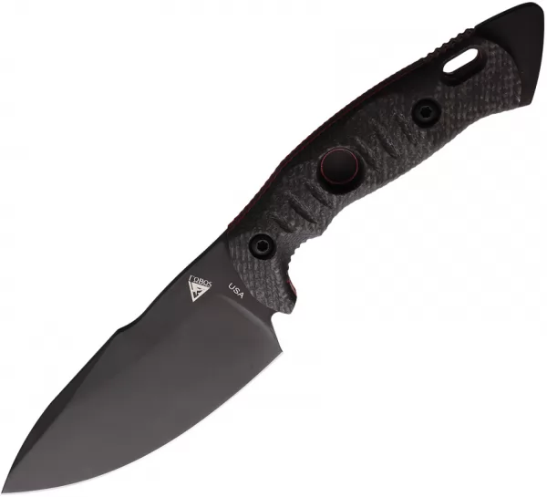 Fobos Knives Alaris Fixed Blade Black FOB049