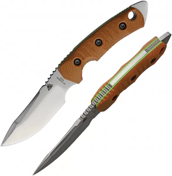 Fobos Knives Tier 1 Mini Green Liner FOB05