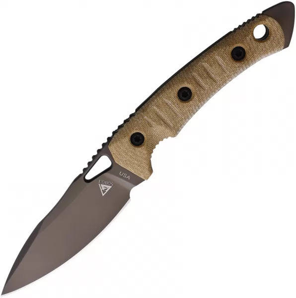 Fobos Knives Cacula Fixed Blade Nat-Blk FOB061
