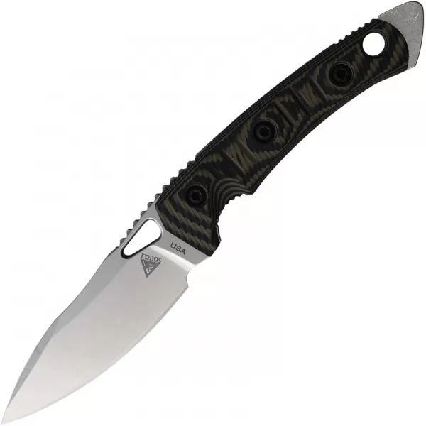 Fobos Knives Cacula Fixed Blade Blk-Grn FOB062