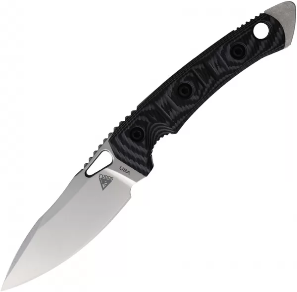 Fobos Knives Cacula Fixed Blade Blk-Gry FOB065